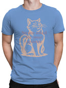 Confident Cat: Unasked Opinions Men's T-shirt