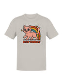 Retro Cat "Not Today" Graphic Men's T-shirt