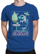 Cool Cat in Chaos Scene Men's T-shirt