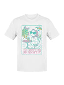 Cool Cat in Chaos Scene Men's T-shirt