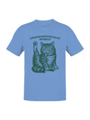 Unapologetically Myself Cat Art Men's T-shirt