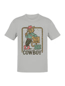 Yee Haw Cat Cowboy Graphic Men's T-shirt
