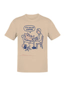 Coping Cat Therapy Humor Art Men's T-shirt