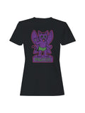 Pawzuzu Winged Cat Illustration Women's T-shirt