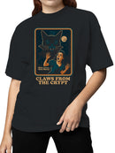 Claws from the Crypt Horror Design Women's T-shirt