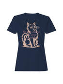 Confident Cat: Unasked Opinions Women's T-shirt