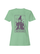 Enchanted Cat Wizard Art Women's T-shirt