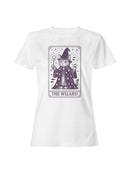 Enchanted Cat Wizard Art Women's T-shirt