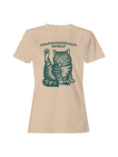 Unapologetically Myself Cat Art Women's T-shirt