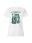 Unapologetically Myself Cat Art Women's T-shirt