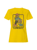 Yee Haw Cat Cowboy Graphic Women's T-shirt
