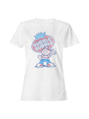 Officially Licensed Dubble Bubble Retro Cartoon Graphic Women's T-shirt