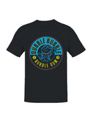 Officially Licensed Dubble Bubble Retro Circle Logo Men's T-shirt