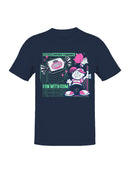 Officially Licensed Dubble Bubble Fun with Gum Design Men's T-shirt