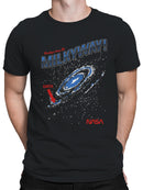Officially Licensed Nasa Greetings from the Milky Way! Men's T-shirt