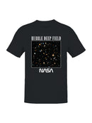Officially Licensed Nasa Hubble Deep Field Image Men's T-shirt