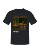 Officially Licensed Nasa Moon Landing Tribute Men's T-shirt