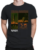 Officially Licensed Nasa Moon Landing Tribute Men's T-shirt