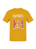 Officially Licensed Nasa Space Shuttle Design Men's T-shirt