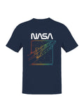 Officially Licensed Nasa Retro Space Shuttle Design Men's T-shirt