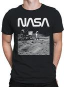 Officially Licensed Nasa Moon Landing Astronaut Men's T-shirt