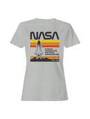 Officially Licensed Nasa Vintage Space Shuttle Women's T-shirt