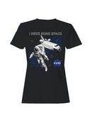 Officially Licensed Nasa I Need Some Space - Astronaut Women's T-shirt