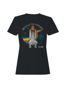 Officially Licensed Nasa Beyond the Horizon Space Shuttle Women's T-shirt
