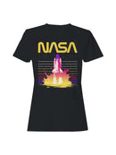 Officially Licensed Nasa Retro Space Shuttle Blast Women's T-shirt