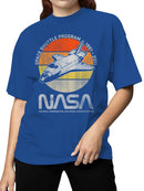Officially Licensed Nasa Space Shuttle Program 1981-2011 Women's T-shirt