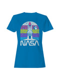 Officially Licensed Nasa Retro Space Shuttle Women's T-shirt
