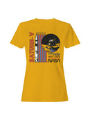 Officially Licensed Nasa Saturn-V Lunar Mission 1967-1973 Women's T-shirt