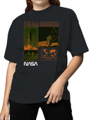 Officially Licensed Nasa Moon Landing Tribute Women's T-shirt