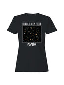Officially Licensed Nasa Hubble Deep Field Image Women's T-shirt