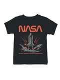 Officially Licensed Nasa Space Shuttle Launch Art Youth's T-shirt