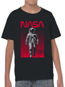 Officially Licensed Nasa Astronaut Retro Youth's T-shirt