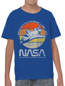 Officially Licensed Nasa Space Shuttle Program 1981-2011 Youth's T-shirt