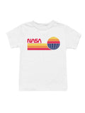 Officially Licensed Nasa Vintage World Logo Youth's T-shirt