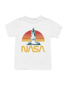 Officially Licensed Nasa Retro Space Shuttle Launch Youth's T-shirt