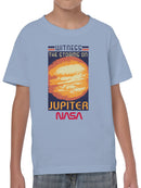Officially Licensed Nasa Witness the Storms on Jupiter Youth's T-shirt