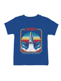 Officially Licensed Nasa Vintage Space Shuttle Blastoff Youth's T-shirt