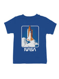 Officially Licensed Nasa Space Shuttle Launch Art Youth's T-shirt