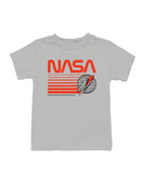 Officially Licensed Nasa Retro Rocket Emblem Youth's T-shirt