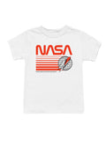 Officially Licensed Nasa Retro Rocket Emblem Youth's T-shirt