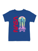 Officially Licensed Nasa Retro Space Shuttle Graphic Youth's T-shirt