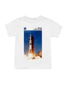 Officially Licensed Nasa Saturn V Rocket Launch Youth's T-shirt