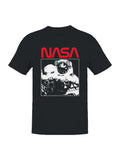 Officially Licensed Nasa Astronaut Spacewalk Art Men's T-shirt