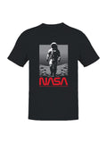 Officially Licensed Nasa Astronaut Moonwalk Design Men's T-shirt