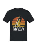 Officially Licensed Nasa Space Shuttle Retro Graphic Men's T-shirt