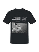 Officially Licensed Nasa Moon Mission Commemoration 1958 Men's T-shirt